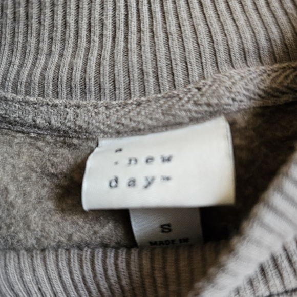 a new day: Gray Sweatshirt | NWOT! 💛 - Picture 2 of 7